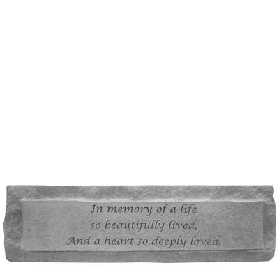 In Memory Of Life Candle Holder